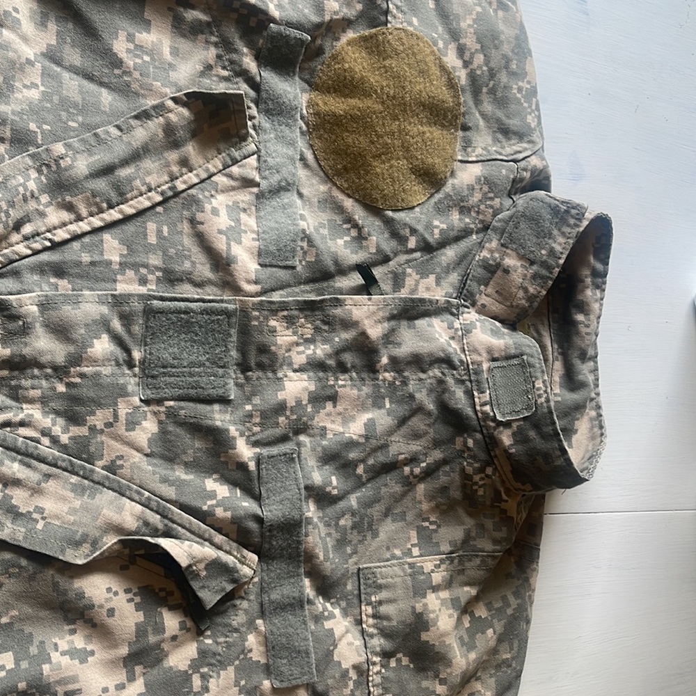 Army digital camouflage BDU shirt Large Long - Picture 6 of 6